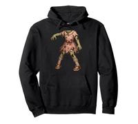 Funny Easy Last Minute Undead Zombie Girl Halloween Costume Pullover Hoodie
