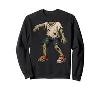 Funny Easy Last Minute Undead Zombie Halloween Costume Sweatshirt