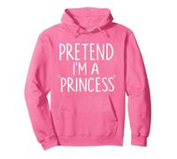 Funny Easy Pretend I'm A Princess Costume Halloween 2024 Pullover Hoodie