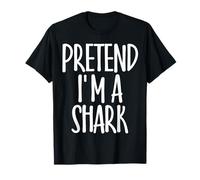 Funny Easy Pretend I'm Shark Costume Gift Cute Halloween T-Shirt