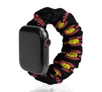 Funny Eat Colorado Flag Watch Band Compatible with IWatch Bands Series 6 5 4 3 2 1 Elastic Replacement Wristband