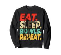 Funny Eat Sleep Bowls Repeat Lawn Bowl & Bowling Gifts Tee Sweatshirt