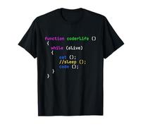Funny Eat Sleep Code Repeat Syntax Coding Programming Joke T-Shirt