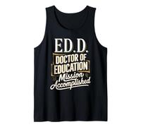 Funny EdD Doctor of Education for Doctoral Degree Tank Top