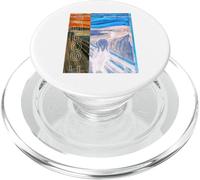 Funny Edvard Munch Scream Famous Art Graphic PopSockets PopGrip for MagSafe