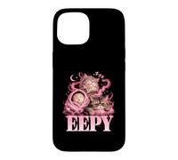Funny Eepy Cats Sleepy Kitten Meme Cozy Pink Dreamscape Case for iPhone 15