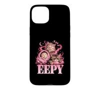 Funny Eepy Cats Sleepy Kitten Meme Cozy Pink Dreamscape Case for iPhone 15 Plus