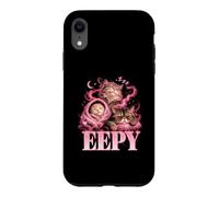 Funny Eepy Cats Sleepy Kitten Meme Cozy Pink Dreamscape Case for iPhone XR