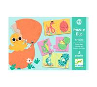 Funny Eggs Duo-trio Puzzles Multicoloured one size