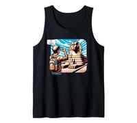 Funny Egyptian Pyramids of Giza and The Sphinx Tank Top