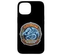 Funny Electrician Definition Electrical Worker Dragon Master Case for iPhone 15