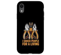 Funny Electrician I Shock People For A Living Case for iPhone XR