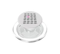 FUNNY ELEPHANT Grey Elephants One Pink Elephant PopSockets PopGrip for MagSafe