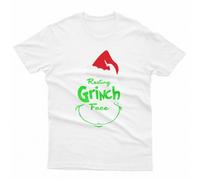 Funny Elf Santa Claus Grinch Tree Xmas Gift Family Matching Christmas T Shirt #MC494 White 2XL