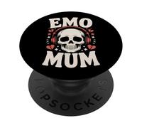 Funny Emo Mum Alternative Music Mothers Day PopSockets Adhesive PopGrip