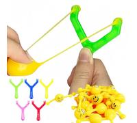 Funny Emoji Slingshot Toy Set-5Pcs Slingshot &15Pcs Smiley Emoji Bullets Mochi Squishy Toy,Emoji Finger Shooting Slingshot Prank,Party Bag Fillers for Kids Joke Toy Gift,Halloween Xmas Stocking Filler