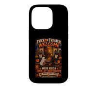 Funny Empty Nester Halloween Trick or Treat Candy Design Case for iPhone 14 Pro