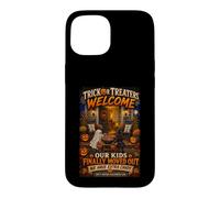 Funny Empty Nester Halloween Trick or Treat Candy Design Case for iPhone 15