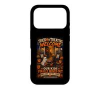 Funny Empty Nester Halloween Trick or Treat Candy Design Case for iPhone 17 Pro