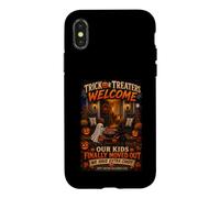Funny Empty Nester Halloween Trick or Treat Candy Design Case for iPhone X/XS