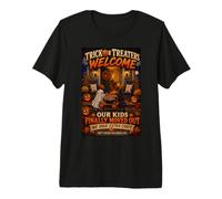 Funny Empty Nester Halloween Trick or Treat Candy Design Premium T-Shirt