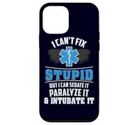 Funny EMT Emergency Medical Technician Paramedic Ambulance Case for iPhone 12 mini