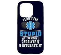 Funny EMT Emergency Medical Technician Paramedic Ambulance Case for iPhone 15 Pro