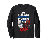 Funny EMT Student EMS Exam Paramedic Long Sleeve T-Shirt