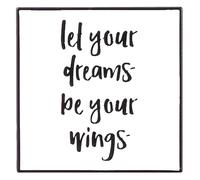 Funny Enamel Pin "I Am Beautiful" - Quote Lapel Pin for Clothes, Klein, Non-precious metal