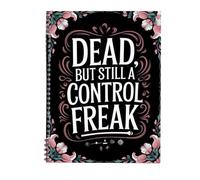 Funny End Of Life Planner Organiser Binder Notebook For Managing Possessions And Last Wishes Retirement Planning Guide