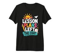 Funny End of Year Teacher Summer Lesson Plans Premium T-Shirt