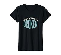 Funny Engineering Fixing What Isn't Broken for Engineer Value Graphic T-Shirt, Women, Black, S