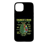 Funny Engineering Games Process Engineer's Brain Case for iPhone 15 Plus