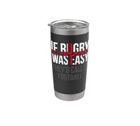 Funny England Rugby - English Rugby Stainless Steel Insulated Tumbler