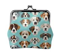 Funny English Bulldog Coin Purses, Small Card Case Wallet For Men Women For Shopping And Casual Outings, Black, One Size, Art Deco