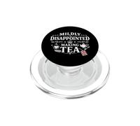 Funny English Cuppa Tea Funny British Tea Attitude PopSockets PopGrip for MagSafe