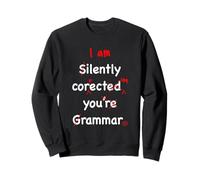 Funny English Grammar Teaching Joke for Teachers Students Sweatshirt
