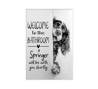 Funny English Springer Spaniel Canvas Poster Bedroom Decor Landscape Office Room Decor Gift 16x24inch(40x60cm)