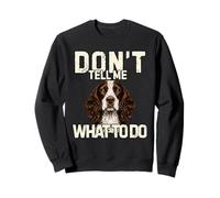 Funny English Springer Spaniel Dog Lover Design Sweatshirt
