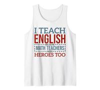 Funny English Teacher Gifts for Middle or High School Tank Top