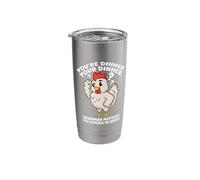Funny English Teacher Grammar Matters Stop Scaring Chickens Stainless Steel Insulated Tumbler