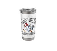 Funny English Teacher Grammar Matters Stop Scaring Chickens Stainless Steel Insulated Tumbler