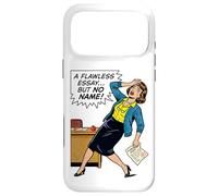 Funny English Teacher Retro Pop Art No Name Essay Grading Case for iPhone 17 Pro Max