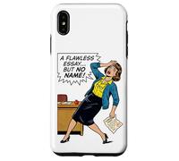 Funny English Teacher Retro Pop Art No Name Essay Grading Case for iPhone XS Max