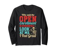 Funny Enrollment Specialist Admissions Counselor Long Sleeve T-Shirt