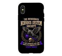 Funny Epilepsy Warrior Case for iPhone X/XS