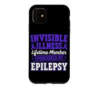 Funny Epilepsy Warrior Epilepsy Awareness Case for iPhone 11