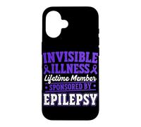 Funny Epilepsy Warrior Epilepsy Awareness Case for iPhone 16