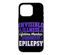 Funny Epilepsy Warrior Epilepsy Awareness Case for iPhone 16 Pro