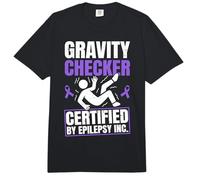 Funny Epilepsy Warrior Epilepsy Awareness Comfort Colors Adult Heavyweight T-Shirt
